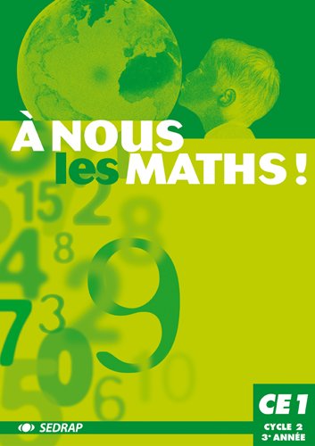 A nous les maths CE1 - Le fichier de l'élève