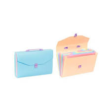 [5263] Valisette PVC Couleur A4+