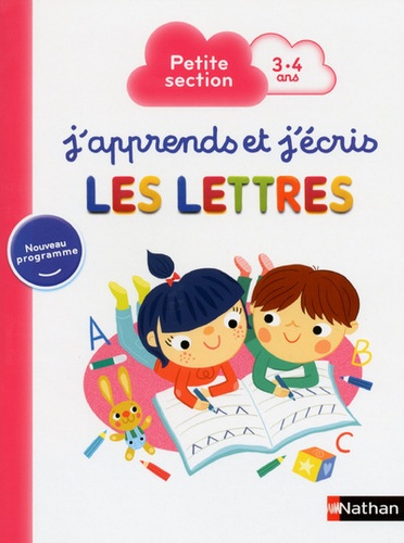 [NAT189414] J'apprends et j'écris les lettres  - Petite section 3-4 ans