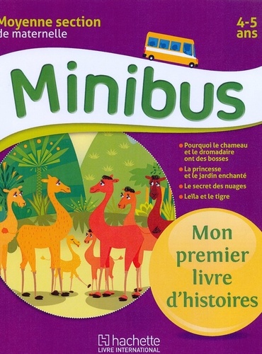 Minibus MS 4/5 ans : Mon premier livre d'histoires