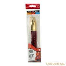 Pinceaux Brosse x3