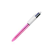 Stylo à bille Bic 4 Couleur Shine