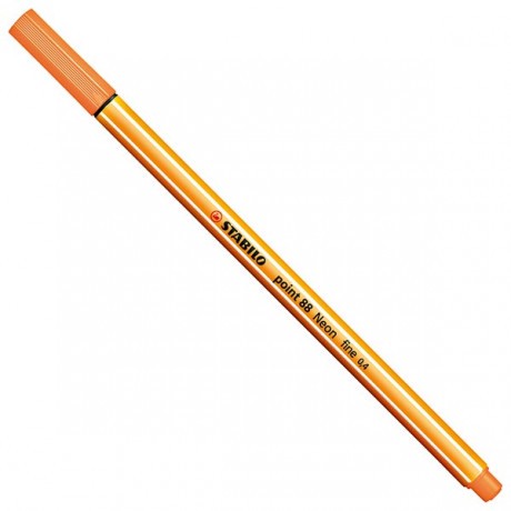Feutre Stabilo Point 0.4 88/054 Orange Neon