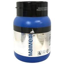 [400] [256] Peinture Acrylique Maimeri 500ML Bleu Primaire