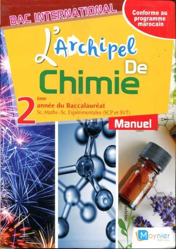 [MOY076538] L'archipel de chimie 2ème Bac Sc maths/SCP/SVT
