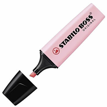 Surligneur STABILO Boss Original Pastel Rose
