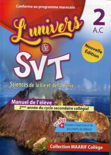 L'univers de SVT 2ème AC 2019