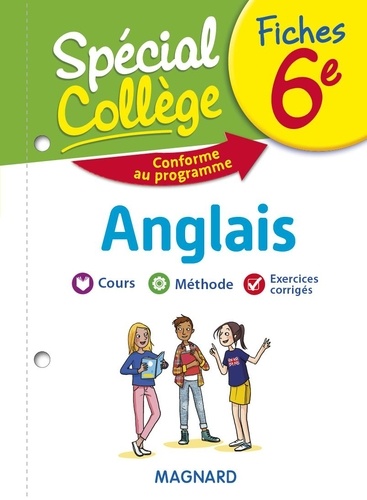 [MAG758407] Spécial Collège Fiches - Anglais 6e