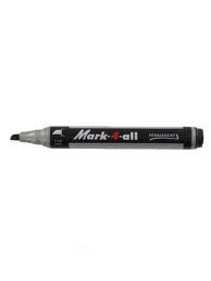Marqueur permanent Stabilo Mark-4-all  - Bleu - Pointe biseau - Unité