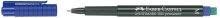 [1525] Marqueur Permanent Faber-Castell Bleu Pointe Moyenne M 1525