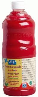 Peinture Gouache Color & Co 1L Rouge