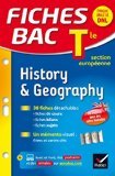 Fiches bac History & Geography Tle section européenne: fiches de révision - Terminale section européenne