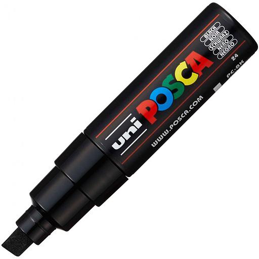 [PC-8K] Marqueur Posca Noir Pointe Large Biseautée
