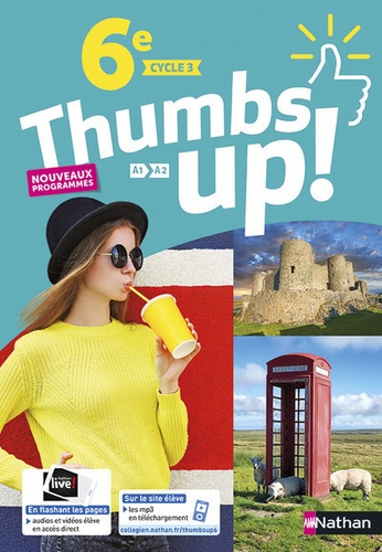 [NAT178032] Thumbs up! 6e - Student Book - A1>A2