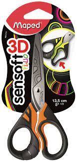 [484310] Ciseaux Maped SenSoft Fluo