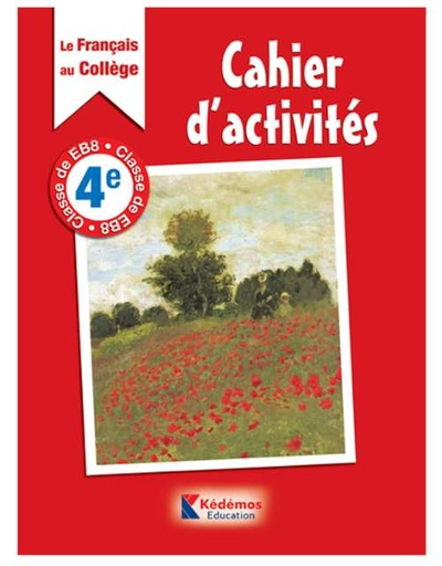 [9799953832875] Le Français au collège 4e Activités - EB8