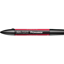 [R666] Marqueur double pointe Rouge