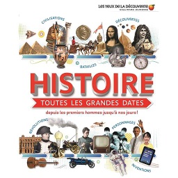 Histoire, toutes les grandes dates  - Depuis les premiers hommes jusqu'à nos jours !
