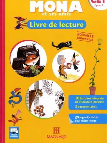 [MAG504127] Mona et ses amis CE1 - Livre de lecture - éd 2018