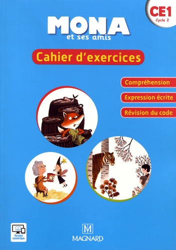 [MAG504134] Mona et ses amis CE1  - Cahier d'exercices éd 2018