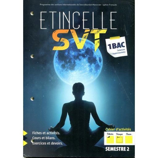 [9789954640647] Etincelle SVT 1 Bac Sc Exp 1/2 1er & 2e Semestres cahier d'activités