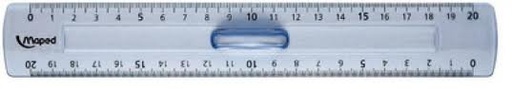 [146108] Règle Maped 20cm Cristal