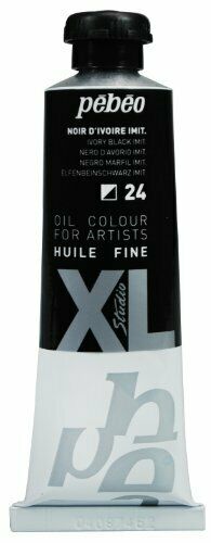 [3167869370570] Peinture à l'huile Pébéo XL Studio Noire d'ivoire 37ml