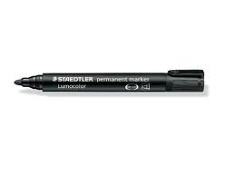 Marqueur permanent Staedtler  - Noir - Pointe ronde -