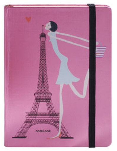Carnet NoteLook A6 I Love Paris Uni