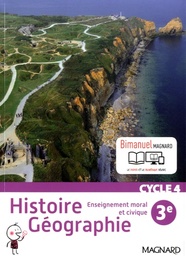 Histoire Géographie, Enseignement moral et civique 3ème - Bimanuel 2016