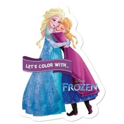let's color With frozen