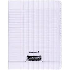 [3210330188515] Cahier Piqué Répertoire 17 x 22 96P 5 x 5 70G Polypro