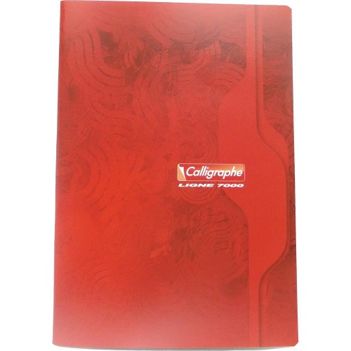 Cahier simple Calligraphe 7000  - 21*29.7 - Piqué - 192p - Séyès - 70g