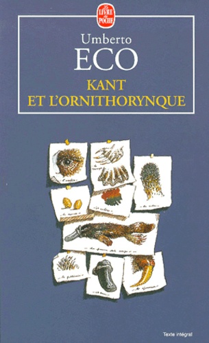 Kant et l'ornithorynque