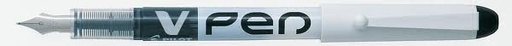 Stylo-plume Pilot SVPN Pointe moyenne Noir