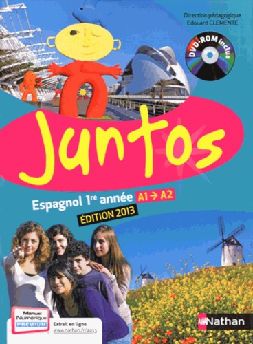 [NAT175543] Juntos Espagnol 1re année  - A1-A2 - Manuel