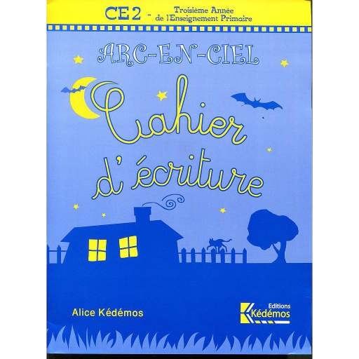 [9789953832197] Arc-en-ciel CE2 cahier d'écriture - édition 2009