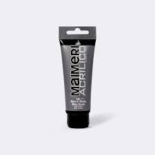 Peinture Acrylique Maimeri  - 200 mil - Noir