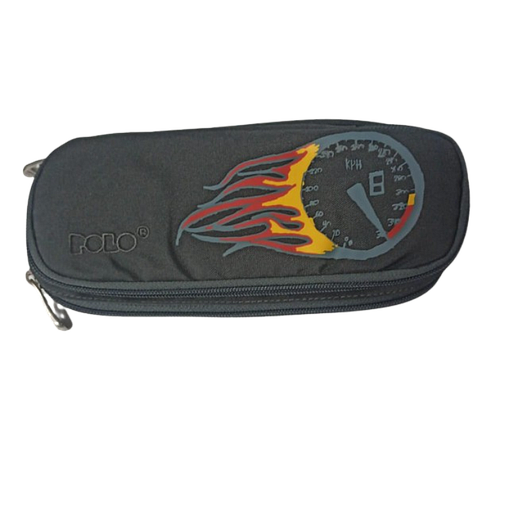 [09] Trousse Polo Oval 2 Compartiment Speed Gris