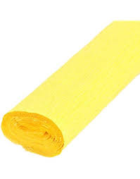 [1545002] Papier Crépon Jaune