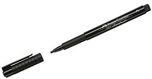 Stylo feutre Pitt artiste Pen Noir C