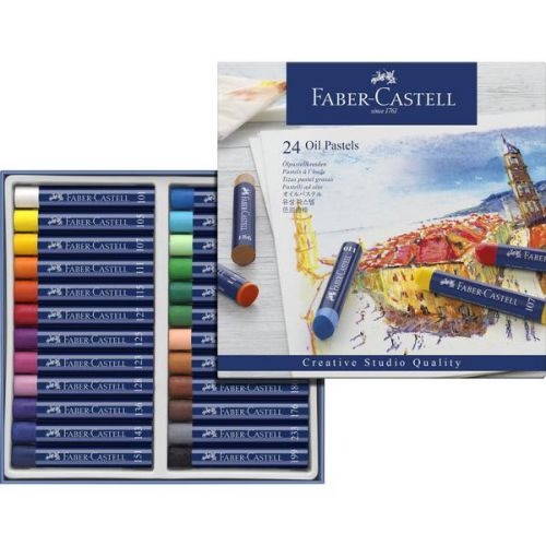 [127024] Crai pastel a l'huile  de 24 Couleur