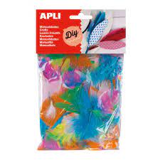 [13281] Sachet de 24 Plumes Couleur 14G KIDS