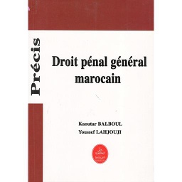  Droit Pénal général Marocain 2019