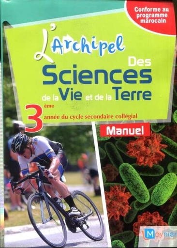 L'ARCHIPEL SVT 3ème Année Collège - 2018
