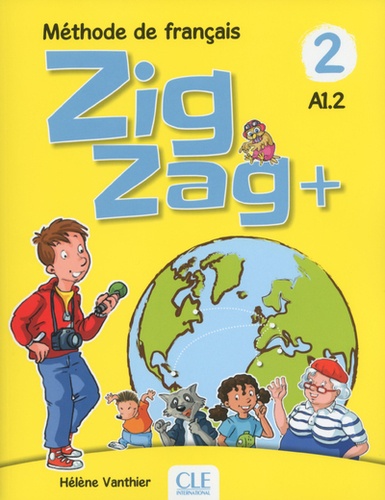 [CLE384192] Zigzag + 2 A1.2  - Méthode de français