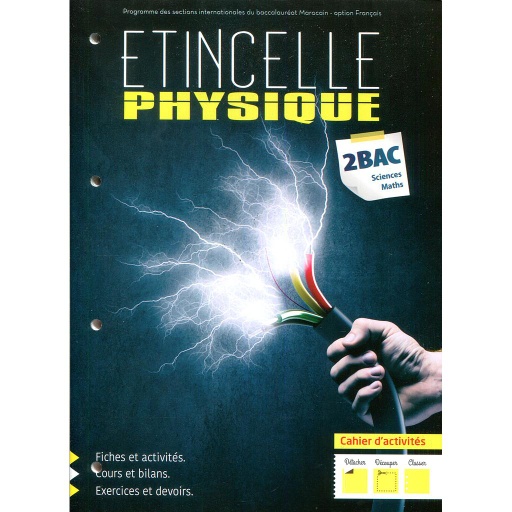 [9789920788274] Etincelle Physique Chimie 2ème Bac Sc-Maths 1/2