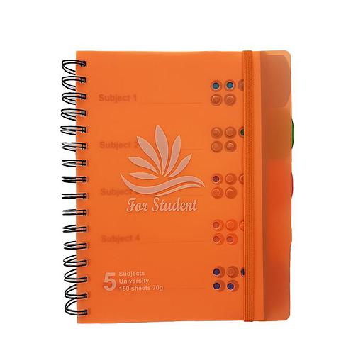 Registre spiral 5 sujets spiral 300 pages For student