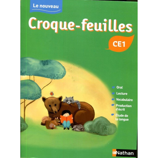 [NAT124379] Le Nouveau Croque-Feuilles CE1 - Manuel 2019