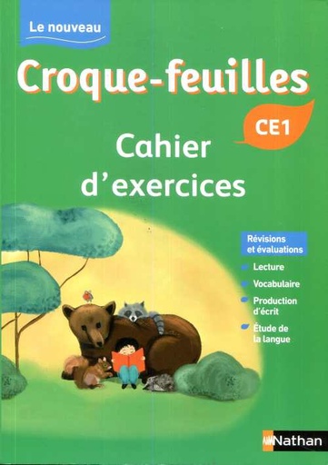 [NAT124380] Le Nouveau Croque-Feuilles CE1 - Cahier d'activités 2019